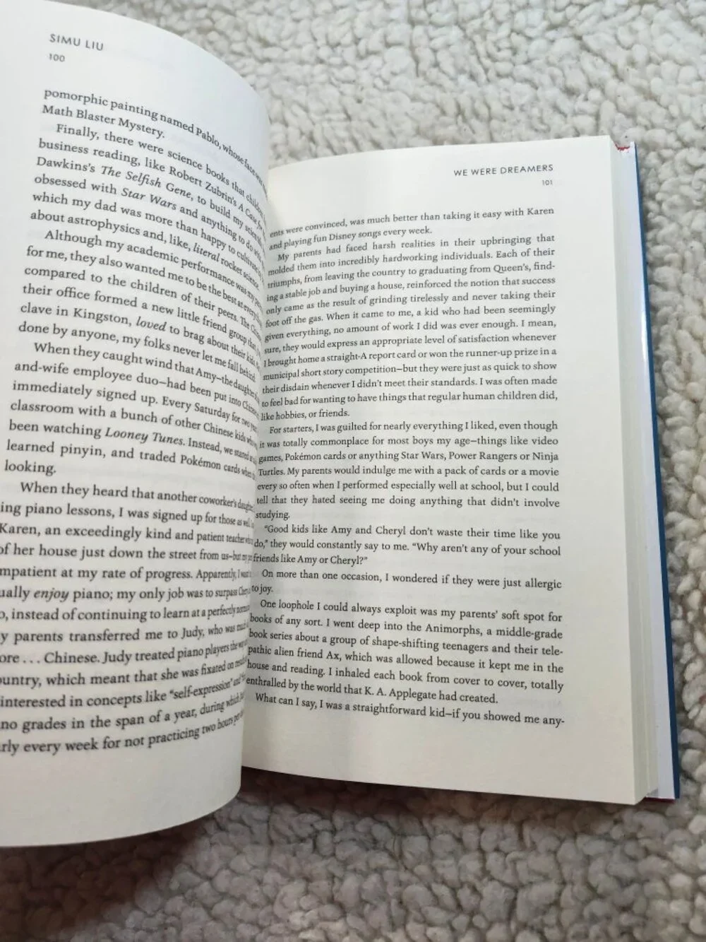 Simu Liu We Were Dreamers Hardcover Memoir Autobiography 2022 HC Photo Inserts - Picture 8 of 16